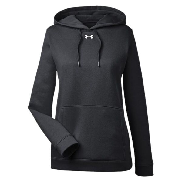 Under Armour Ladies Hustle Pullover Hooded Sweatshirt Thumbnail