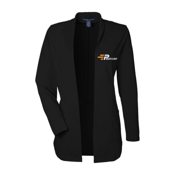 Embroidered Ladies Raleigh Stretch Cardigan Thumbnail