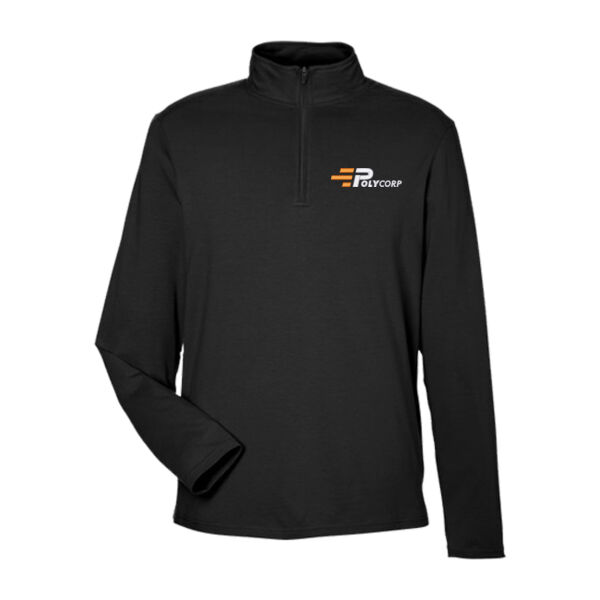 Embroidered Men's Raleigh Stretch Quarter-Zip Thumbnail
